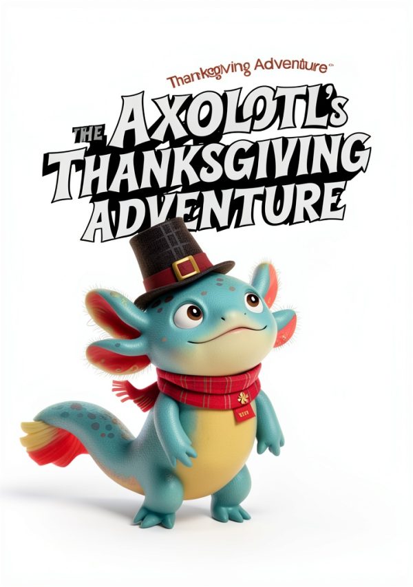 Adventure Reads Reptile & Amphibian Thanksgiving Book for Kids-0