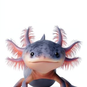 Discovering the World of Axolotls: A Children's Guide-0