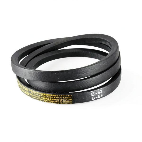 B-63 V-Belts 63" Inner Length B-Section Rubber Drive Belt-0