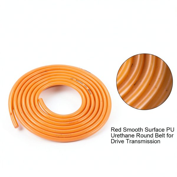 10ft 8mm PU Transmission Round Belt Urethane Conveyor Dryer-1