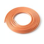 10ft 5mm PU Transmission Round Belt High Performance Urethane Orange-0
