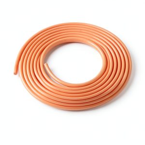 10ft 5mm PU Transmission Round Belt High Performance Urethane Orange-0